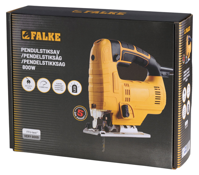 Falke stiksav med pendul 750 W